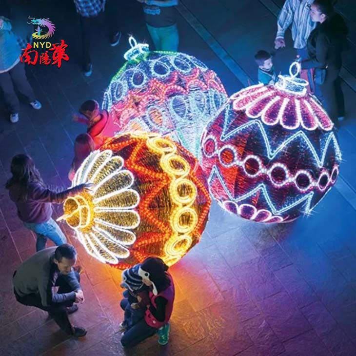 Large Led Christmas Baubles